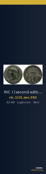 RIC I (second edition) Nero 393 — CANOA