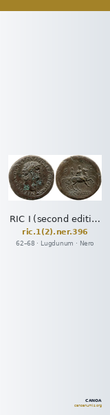 RIC I (second edition) Nero 396 — CANOA