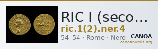 RIC I (second edition) Nero 4 — CANOA