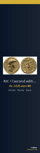 RIC I (second edition) Nero 40 — CANOA
