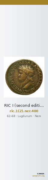 RIC I (second edition) Nero 400 — CANOA