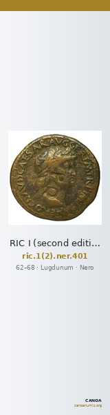 RIC I (second edition) Nero 401 — CANOA