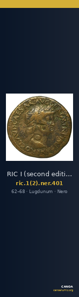 RIC I (second edition) Nero 401 — CANOA