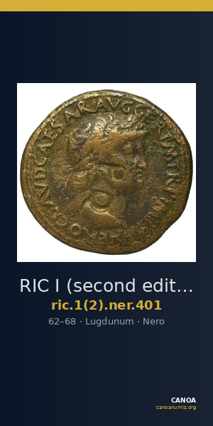 RIC I (second edition) Nero 401 — CANOA