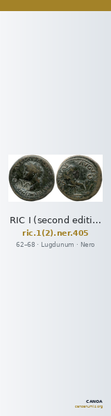 RIC I (second edition) Nero 405 — CANOA