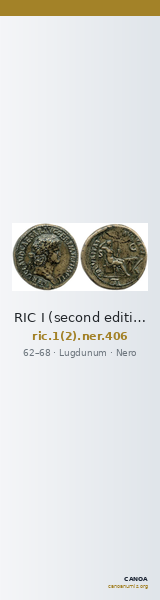 RIC I (second edition) Nero 406 — CANOA