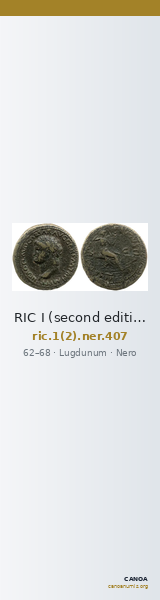 RIC I (second edition) Nero 407 — CANOA
