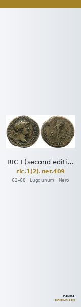 RIC I (second edition) Nero 409 — CANOA