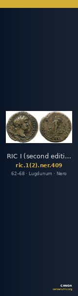 RIC I (second edition) Nero 409 — CANOA