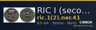 RIC I (second edition) Nero 41 — CANOA