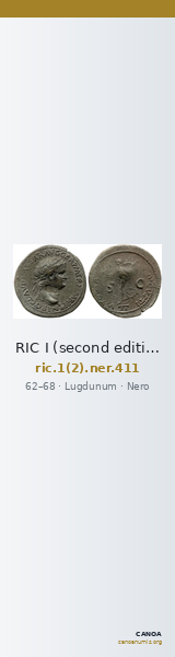 RIC I (second edition) Nero 411 — CANOA