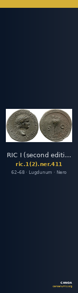 RIC I (second edition) Nero 411 — CANOA