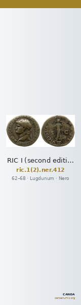 RIC I (second edition) Nero 412 — CANOA