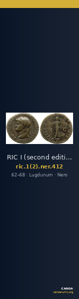 RIC I (second edition) Nero 412 — CANOA