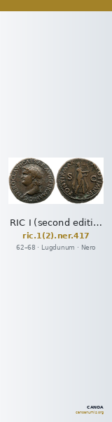 RIC I (second edition) Nero 417 — CANOA