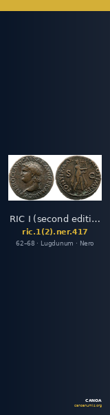 RIC I (second edition) Nero 417 — CANOA