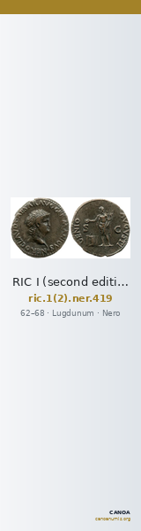 RIC I (second edition) Nero 419 — CANOA