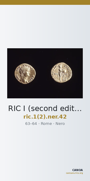 RIC I (second edition) Nero 42 — CANOA