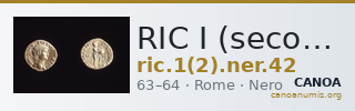RIC I (second edition) Nero 42 — CANOA