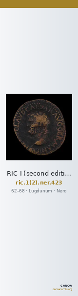 RIC I (second edition) Nero 423 — CANOA