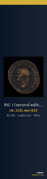 RIC I (second edition) Nero 423 — CANOA