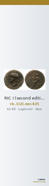 RIC I (second edition) Nero 425 — CANOA