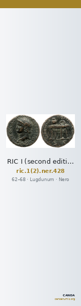 RIC I (second edition) Nero 428 — CANOA
