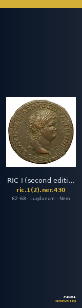 RIC I (second edition) Nero 430 — CANOA