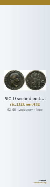 RIC I (second edition) Nero 432 — CANOA