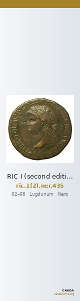 RIC I (second edition) Nero 435 — CANOA