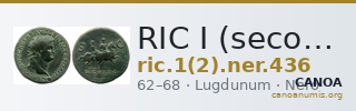 RIC I (second edition) Nero 436 — CANOA