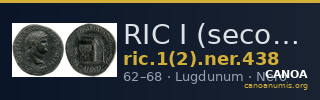 RIC I (second edition) Nero 438 — CANOA