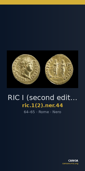 RIC I (second edition) Nero 44 — CANOA