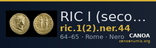 RIC I (second edition) Nero 44 — CANOA