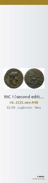 RIC I (second edition) Nero 440 — CANOA