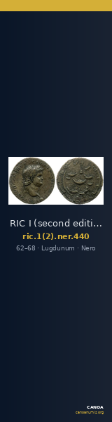 RIC I (second edition) Nero 440 — CANOA