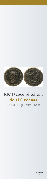 RIC I (second edition) Nero 441 — CANOA