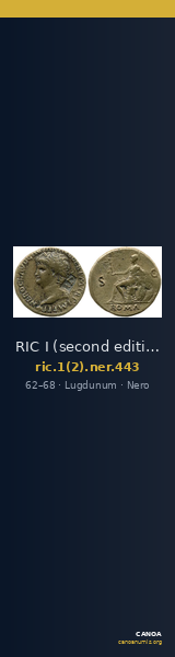 RIC I (second edition) Nero 443 — CANOA