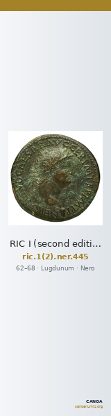 RIC I (second edition) Nero 445 — CANOA