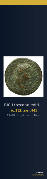 RIC I (second edition) Nero 445 — CANOA