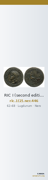 RIC I (second edition) Nero 446 — CANOA