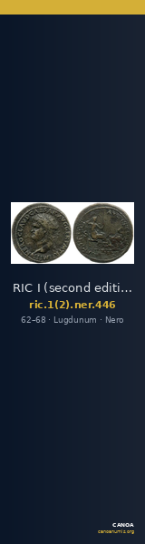 RIC I (second edition) Nero 446 — CANOA