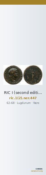 RIC I (second edition) Nero 447 — CANOA