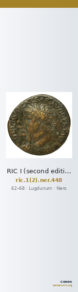 RIC I (second edition) Nero 448 — CANOA