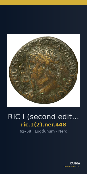 RIC I (second edition) Nero 448 — CANOA