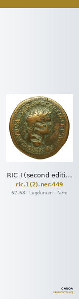 RIC I (second edition) Nero 449 — CANOA
