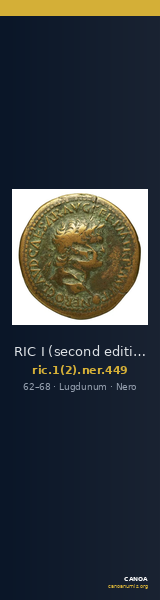 RIC I (second edition) Nero 449 — CANOA