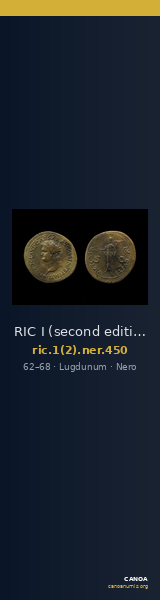 RIC I (second edition) Nero 450 — CANOA