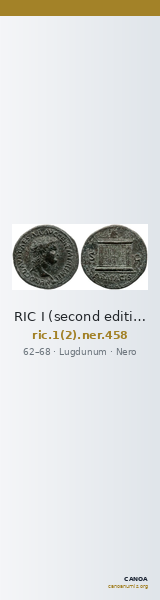 RIC I (second edition) Nero 458 — CANOA