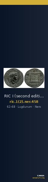 RIC I (second edition) Nero 458 — CANOA